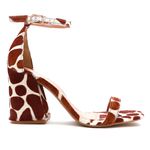 Sandália Salto Bloco - Catharine - Girafa