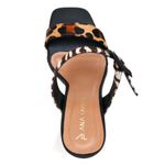 Sandália Salto Alto - Helena, Animal Print 