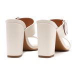 Sandália Salto Alto - Lilly, Off White
