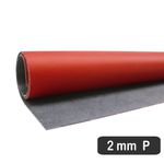Placa De Resina Carbonium Vermelha - Fluídica 2 Mm (55 x 70 Cm)