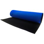 Neoprene 3 Mm - Preto / Azul Royal (160 x 32 Cm)