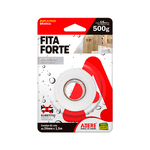 FITA FORTE DUPLA FACE ESPUMA BRANCA ÁREAS UMIDAS 24x1,5 ADERE