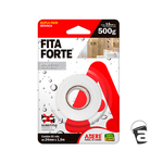 FITA FORTE DUPLA FACE ESPUMA BRANCA ÁREAS UMIDAS 24x1,5 ADERE