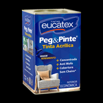 TINTA PEG E PINTE ESMALTE BRILHANTE PRETO ECONÔMICA 18LT