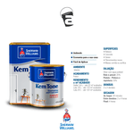 TINTA LATEX KEMTONE ACRILICO BRANCO 18L