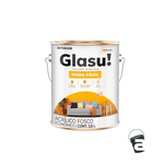 TINTA PARA PAREDES GLASU MUDA FÁCIL BRANCO NEVE FOSCO 3,6LT