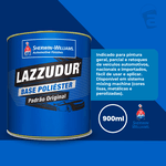 LAZZUDUR CINZA COLIMA MET 900ML GM 04