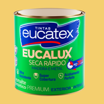TINTA EUCALUX ESMALTE SINTÉTICO PREMIUM AMARELO 900ML