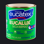 EUCALUX ESMALTE SINTÉTICO BRILHANTE PRETO 900ML
