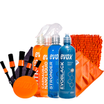 KIT LAVAGEM COMPLETA AUTOMOTIVA INICIANTE SHAMPOO 