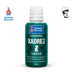 CORANTE LIQUIDO XADREZ VERDE 50ML