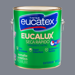 EUCALUX TINTA ESMALTE SINTÉTICO BRILHANTE CINZA ESCURO 3,6LT