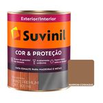 TINTA ESMALTE PREMIUM COR E PROTEÇÃO MARROM CONHAQUE 900ML