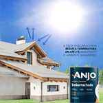 ANJO TINTA EMBORRACHADA CINZA ESCURO FOSCA 3,6 L