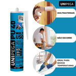 UNIPEGA PU40 MULTIUSO PRETO CARTUCNHO 210/ML/360G
