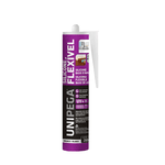 SILICONE FLEXÍVEL BASE D'ÁGUA BRANCO 280ML UNIPEGA