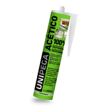 SILICONE ACÉTICO PROFISSIONAL INCOLOR 280ML UNIPEGA