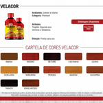 MOCOCA VELACOR TINGIDOR SUCUPIRA 200ML