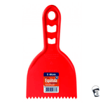 ESPÁTULA DE PLÁSTICO DENTADA 10CM 151/10 ATLAS