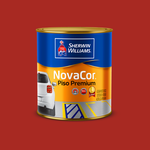 TINTA NOVACOR PISO PREMIUM FOSCO VERMELHO LISO 900ML