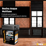 RESINA ACQUA INCOLOR HYDRONORTH 18LT IMPERMEAVEL