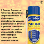 ESPUMA EXPANSIVA POLIURETNO USO GERAL 500ML EUCATEX