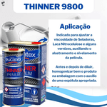 THINNER 9800 PREMIUM PARA DILUIÇÃO TINTAS E LIMPEZA 900ML