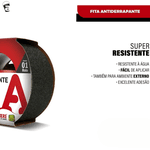 FITA ANTIDERRAPANTE PRETA ADERE 860 50MX05M