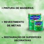 TINTA ESMALTE EUCALUX SINTÉTICO BRILHANTE BRANCO PURO 900ML