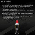REVITALIZADOR DE PLASTICOS 240ML MAXXBRILL