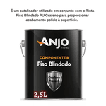 PISO BLINDADO COMPONENTE B 2,5L