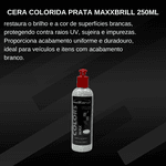 CERA COLORIDA PRATA MAXBRILL 270ML