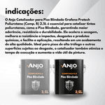 PISO BLINDADO GRAFENO PROTECH VERNIZPUPOLIDO10L+COMP. B 2,5L