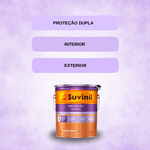 VERNIZ PROTEÇÃO DUPLA ACETINADO PARA MADEIRAS SUVINIL 3,6LT
