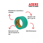 CAIXA COM 30 FITAS CREPE AUTOM VERDE ADERE 525 45X50