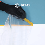FILME MASCARAMENTO C FITA CREPE 90CMX20M ATLAS