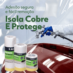 FILME MASCARAMENTO C FITA CREPE 2,4MX20M ATLAS