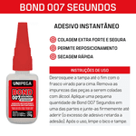 ADESIVO INSTANTÂNEO BOND CIANO FRASCO 20GR UNIPEGA