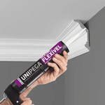 SILICONE FLEXÍVEL BASE D'ÁGUA BRANCO 280ML UNIPEGA