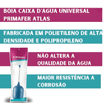 BOIA PARA CAIXA D'ÁGUA 3/4 AZUL PR7443 ATLAS