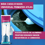 BOIA PARA CAIXA D'ÁGUA 3/4 AZUL PR7443 ATLAS