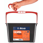 CAÇAMBRA PARA PINTURA PRETA 12L ATLAS REF 612P