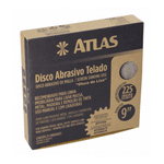 DISCO ABRASIVO TELADO 225 GRÃO 120 AT14/120 ATLAS