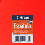 ESPÁTULA DE PLÁSTICO DENTADA 10CM 151/10 ATLAS