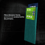 FIBRA ABRASIVA PÓS OBRA 115x290MM 2 UNIDADES AT95/40 ATLAS