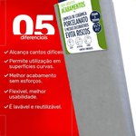 FIBRA ABRASIVA ACABAMENTOS BRANCO AT95/10 115x290MM COM 2 UNIDADES