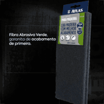 FIBRA ABRASIVA PARA MADEIRAS AT95/20 115x290MM COM 2 UNIDADES ATLAS