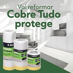 FILME MASCARAMENTO C FITA CREPE 1,5MX20M ATLAS