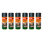 KIT COM 6 SPRAYS ALTA TEMPERATURA PRETO FOSCO COLORGIN