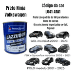 KIT COM 3 LAZZUDUR PRETO NINJA 900ML VW 95